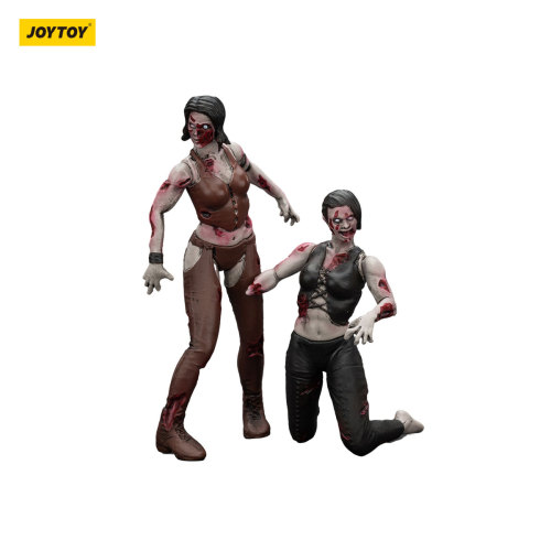Dark Source Zombie Figure Female Wrestlers