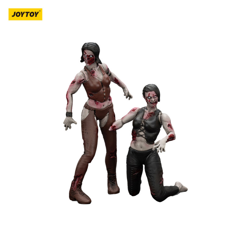 Dark Source Zombie Figure Female Wrestlers