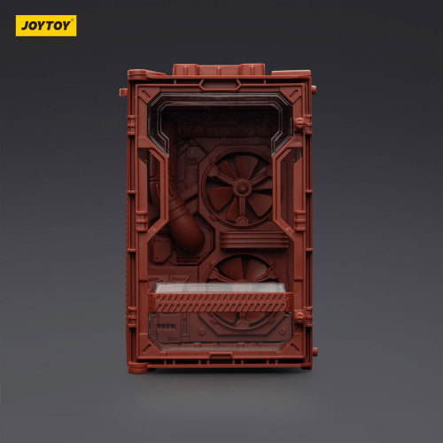 Individual Soldier Hangar Display Case - Blazing Red