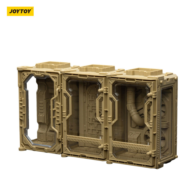 Individual Soldier Hangar Display Case - Ash Yellow