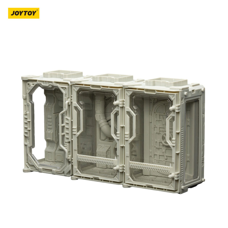 Individual Soldier Hangar Display Case - Armor White