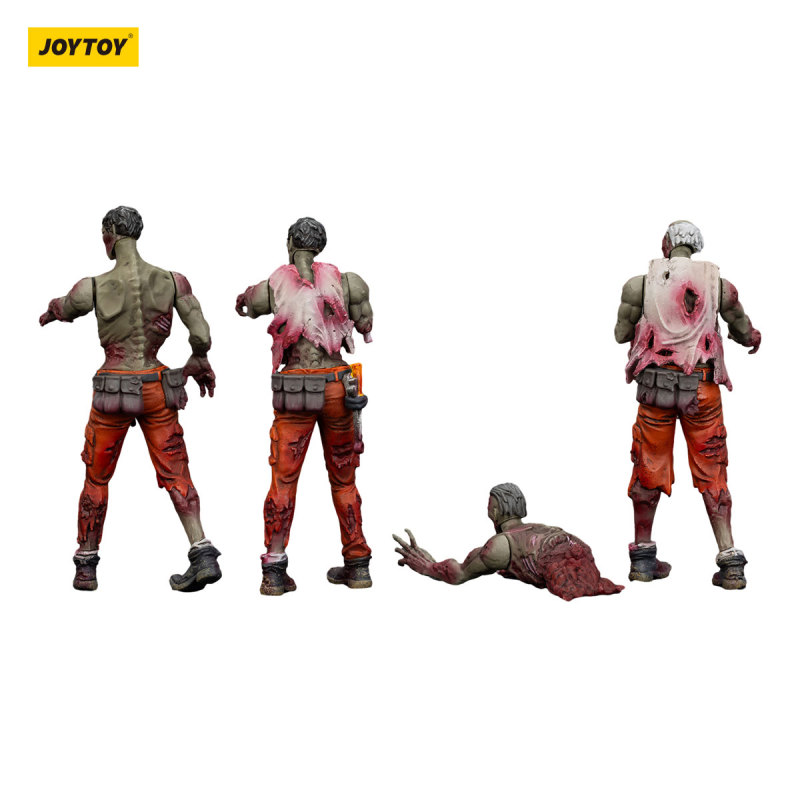 Dark Source Zombie Figure Mechanic Team