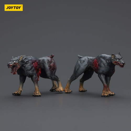 Dark Source Zombie Figure Zombie Police Dogs