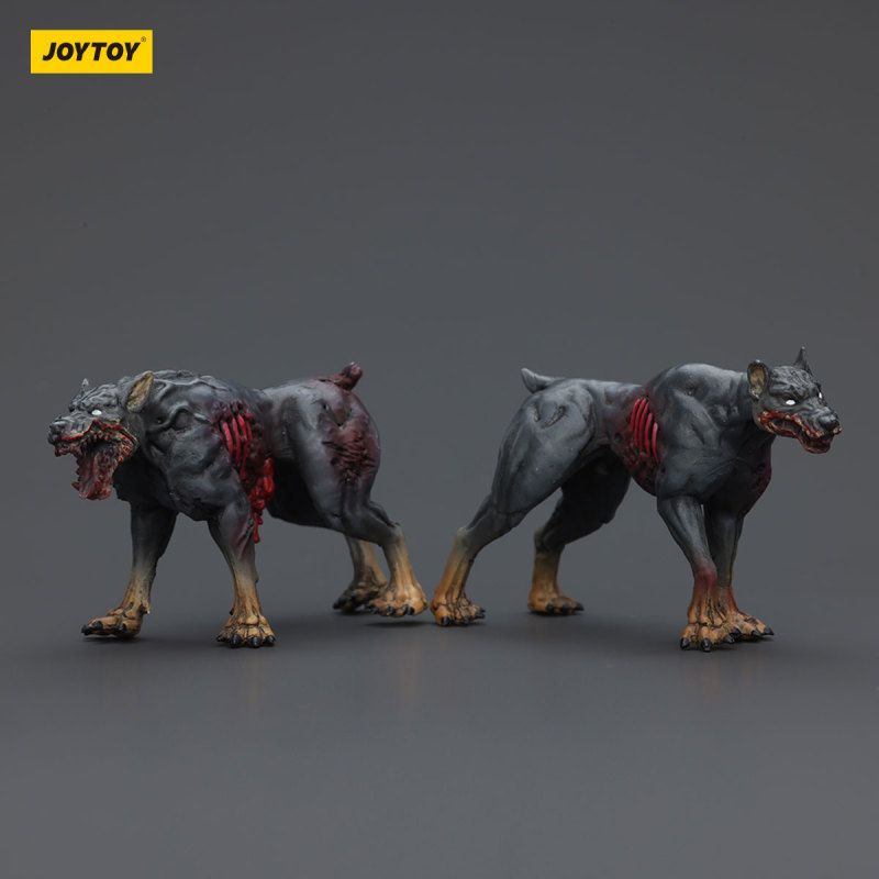 Dark Source Zombie Figure Zombie Police Dogs