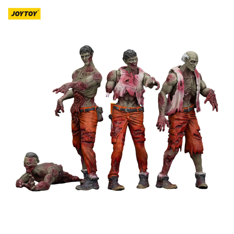 Dark Source Zombie Figure Mechanic Team