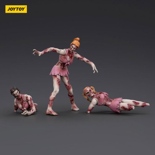 Dark Source Zombie Figure Cheerleaders
