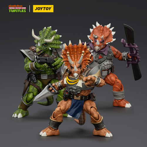 TMNT Captain Zorax & Adjutant Zork & Triceraton Infantryman