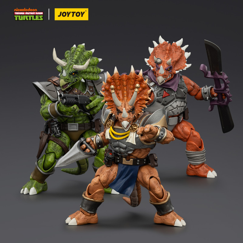 TMNT Captain Zorax & Adjutant Zork & Triceraton Infantryman