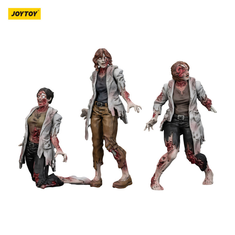 Dark Source Zombie Figure Scientists (Female)
