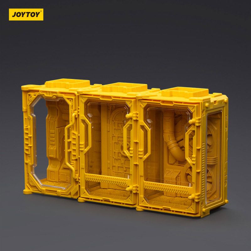 Individual Soldier Hangar Display Case - Surge Yellow