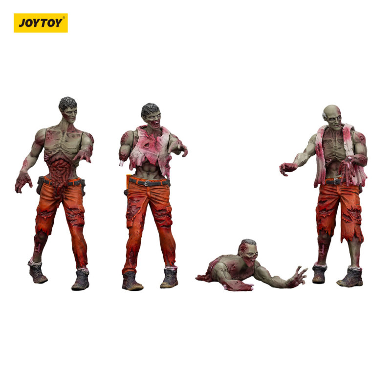 Dark Source Zombie Figure Mechanic Team