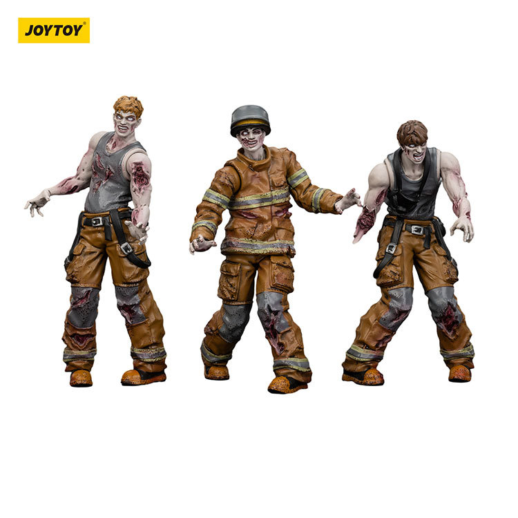 Dark Source Zombie Figure Firefighters