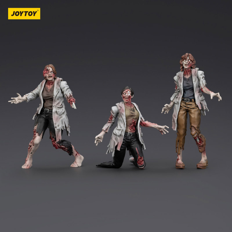 Dark Source Zombie Figure Scientists (Female)