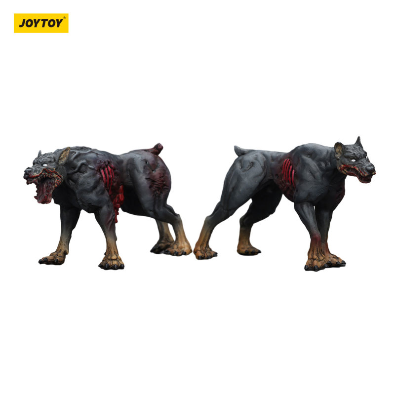 Dark Source Zombie Figure Zombie Police Dogs