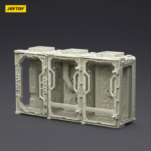 Individual Soldier Hangar Display Case - Armor White