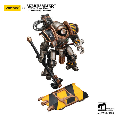 Iron Warriors Iron Circle Domitar-Ferrum Class Battle-automata with Karceri Battle Shield and Graviton Crusher