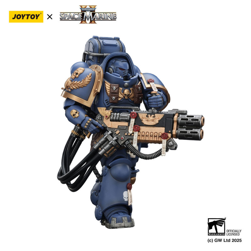 Ultramarines Heavy Artificer Armor with Relic Multi-Melta