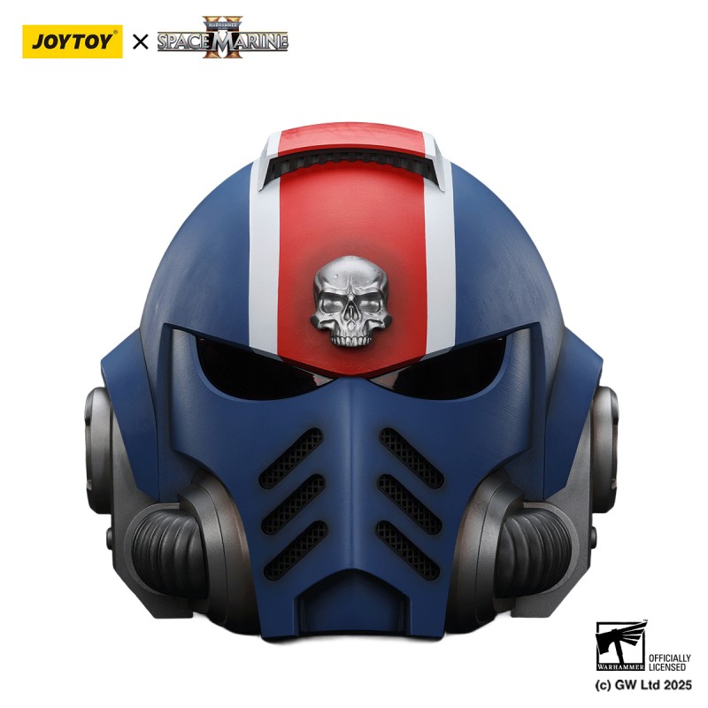 Ultramarines Lieutenant Titus' MkX Helmet