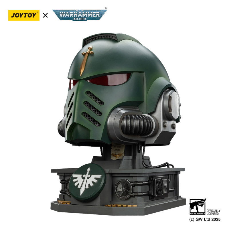 Dark Angels MkX Helmet & Display Stand