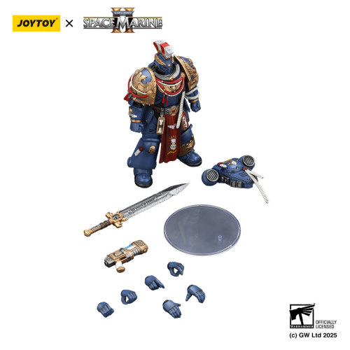 Ultramarines Relic Primus Armour with Plasma Pistol and Combat Blade