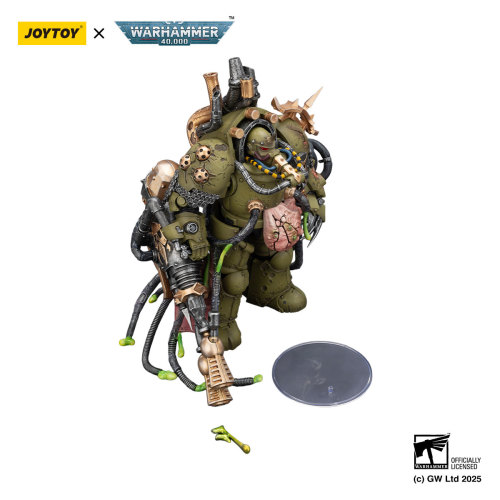 Death Guard Lord of Virulence with Power Fist and Twin Plague Spewer