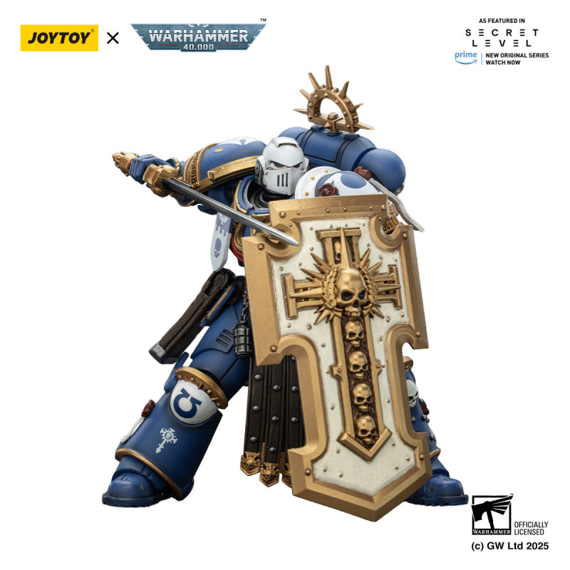 Ultramarines Torvald with Power Sword,Stormshield and Bolt Pistol