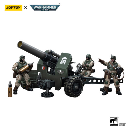 Astra Militarum Ordnance Team with Bombast Field Gun