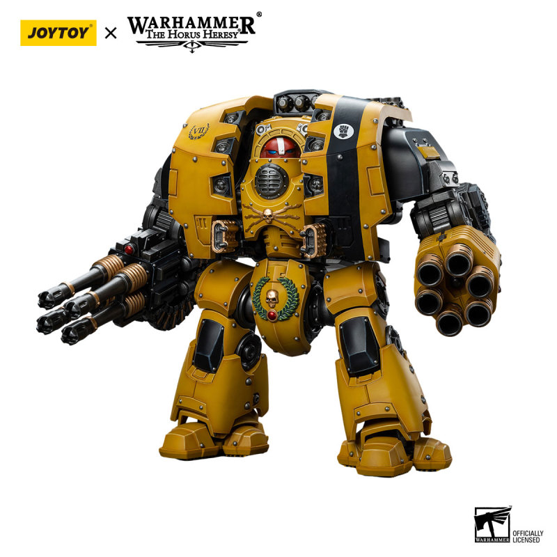 Imperial Fists Leviathan Dreadnought with Cyclonic Melta Lance and Storm Cannon