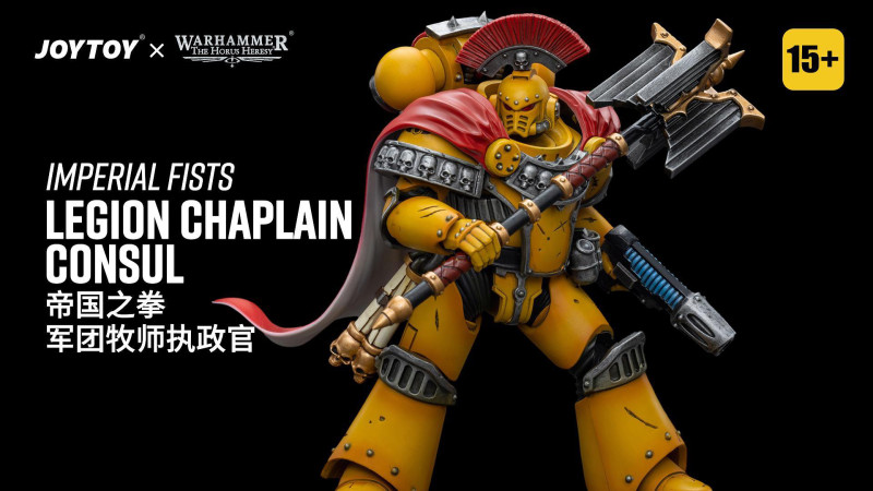Imperial Fists Legion Chaplain Consul