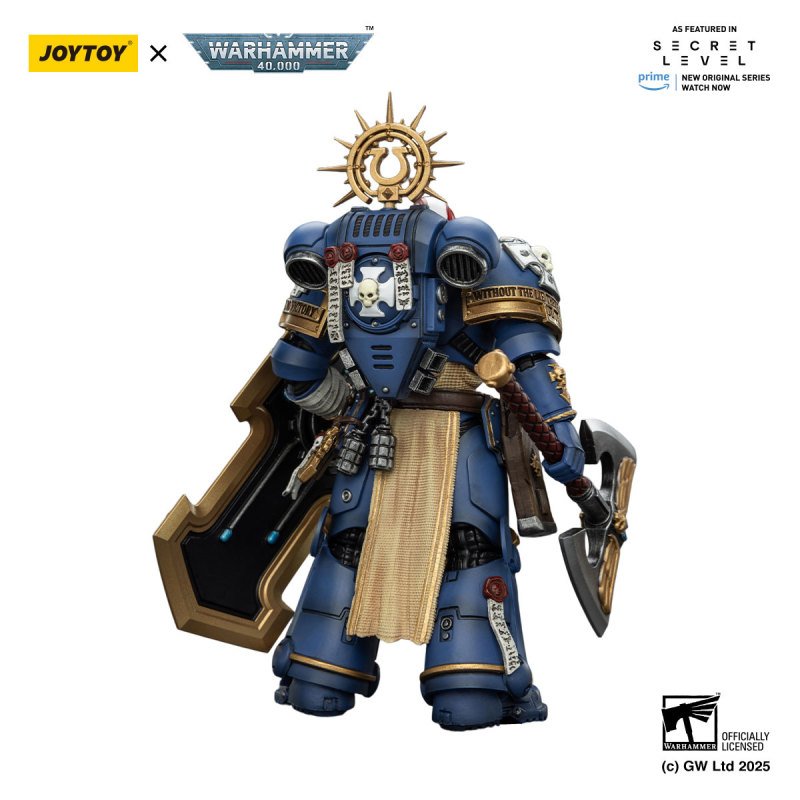 Ultramarines Metaurus with Power Axe,Stormshield and Plasma Pistol