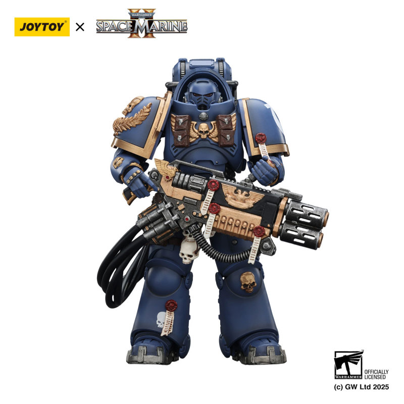 Ultramarines Heavy Artificer Armor with Relic Multi-Melta