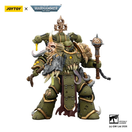 Death Guard Plague Marine with Bubotic axe and Plague Knife