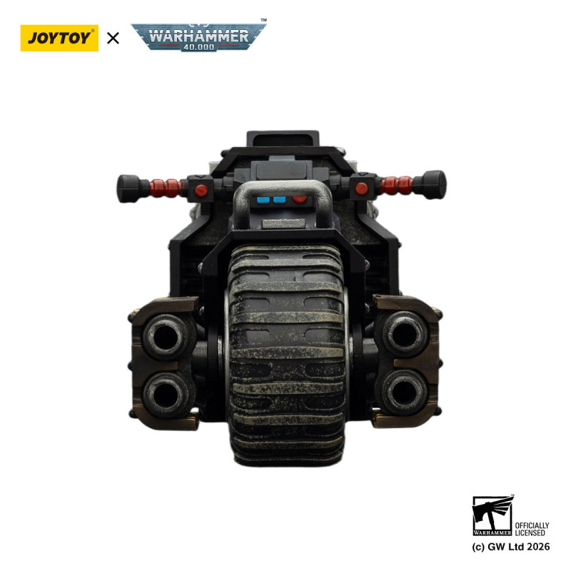 Raven Guard Raider-pattern Combat Bike with twin-linked bolt rifles