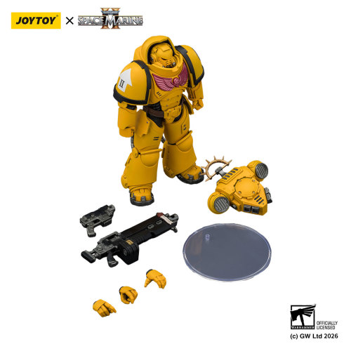 Game Edition Imperial Fists Heavy Intercessor with Heavy Bolt Rifle and Bolt Pistol