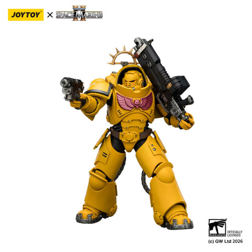 Game Edition Imperial Fists Heavy Intercessor with Heavy Bolt Rifle and Bolt Pistol