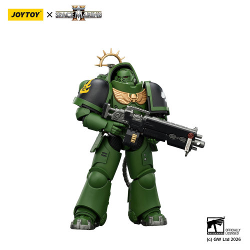 Game Edition Salamanders Heavy Intercessor with Heavy Bolt Rifle and Bolt Pistol