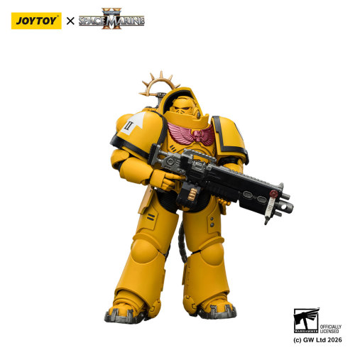Game Edition Imperial Fists Heavy Intercessor with Heavy Bolt Rifle and Bolt Pistol