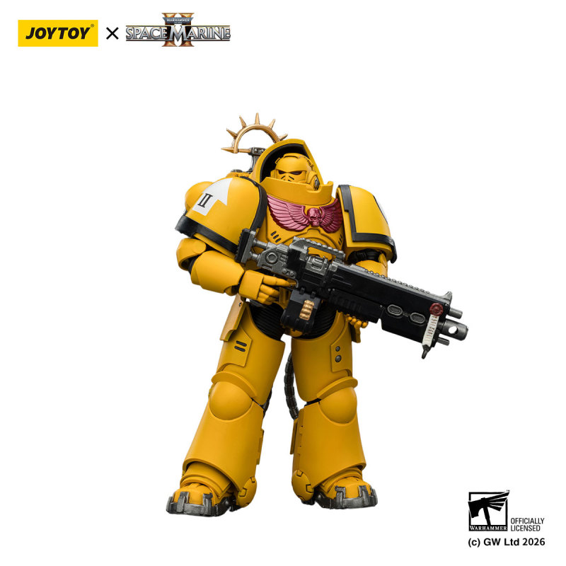 Game Edition Imperial Fists Heavy Intercessor with Heavy Bolt Rifle and Bolt Pistol