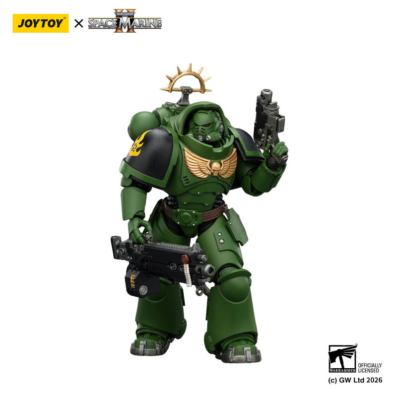 Game Edition Salamanders Heavy Intercessor with Heavy Bolt Rifle and Bolt Pistol