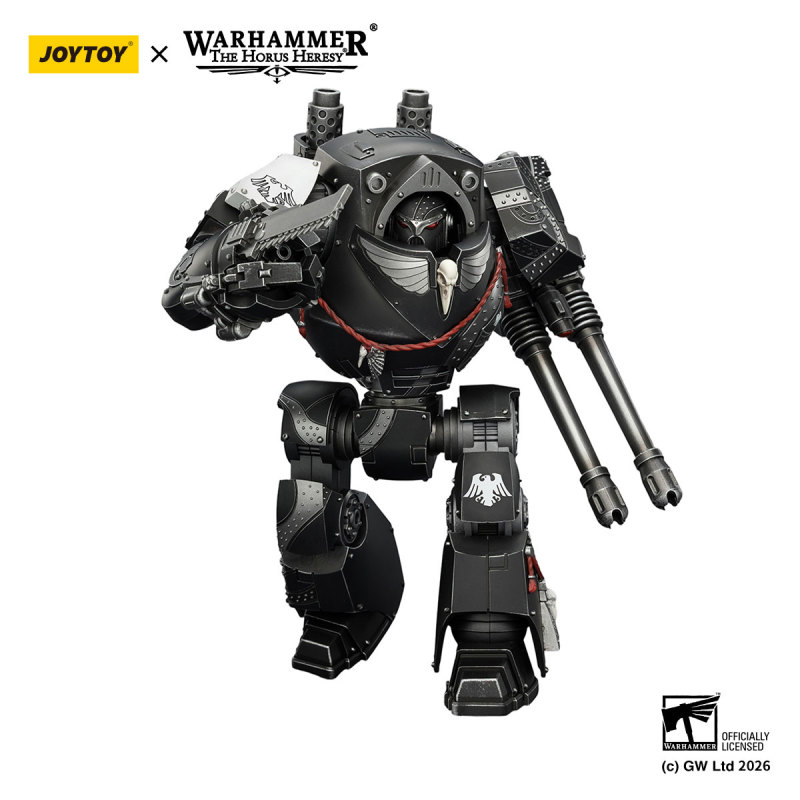 Raven Guard Contemptor Dreadnought with Gravis autocannon and Chainfist