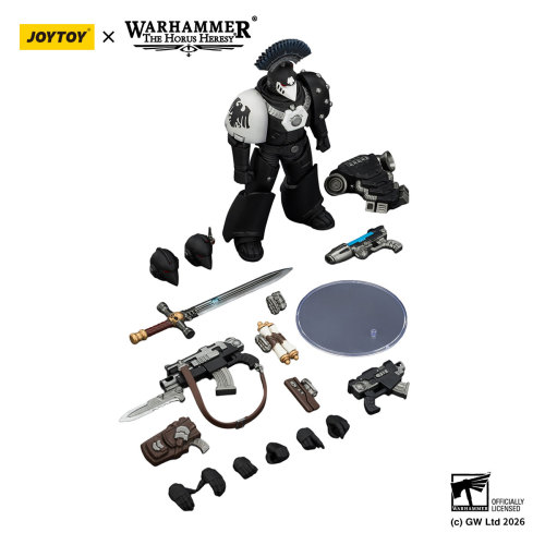 Raven Guard MKVl Tactical Sergeant with Power Sword, Bolter and Plasma Pistol