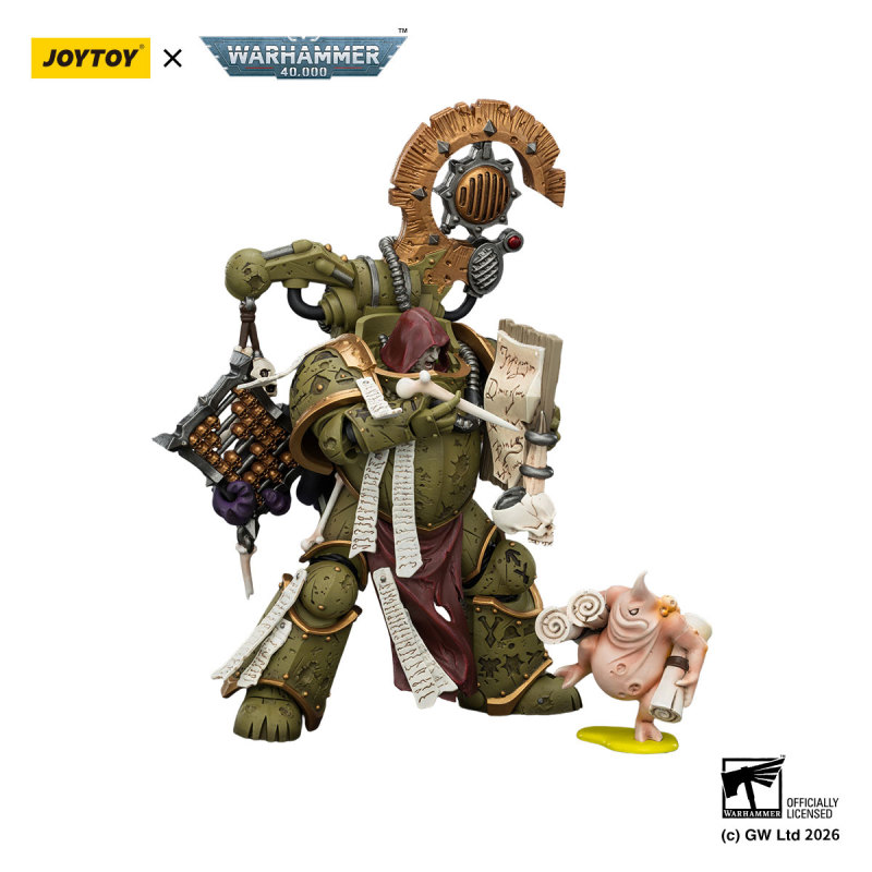 Death Guard Tallyman with Plasma Pistol