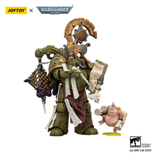 Death Guard Tallyman with Plasma Pistol