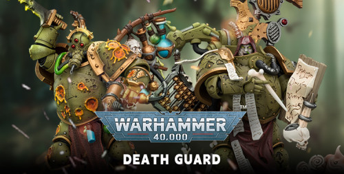 Death Guard Tallyman with Plasma Pistol