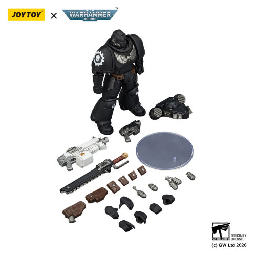 Iron Hands Intercessor with Bolt Rifle, Bolt Pistol and Chainsword