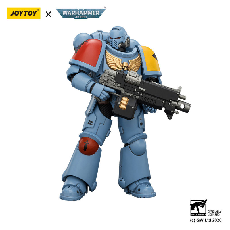 Space Wolves Intercessor with Bolt Rifle, Bolt Pistol and Chainsword