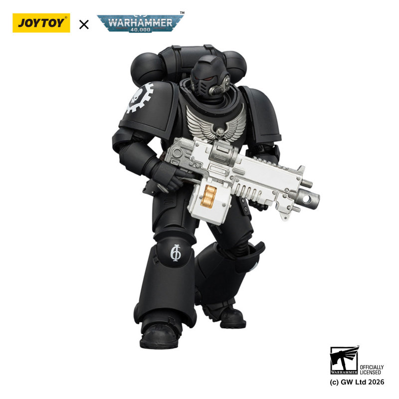 Iron Hands Intercessor with Bolt Rifle, Bolt Pistol and Chainsword
