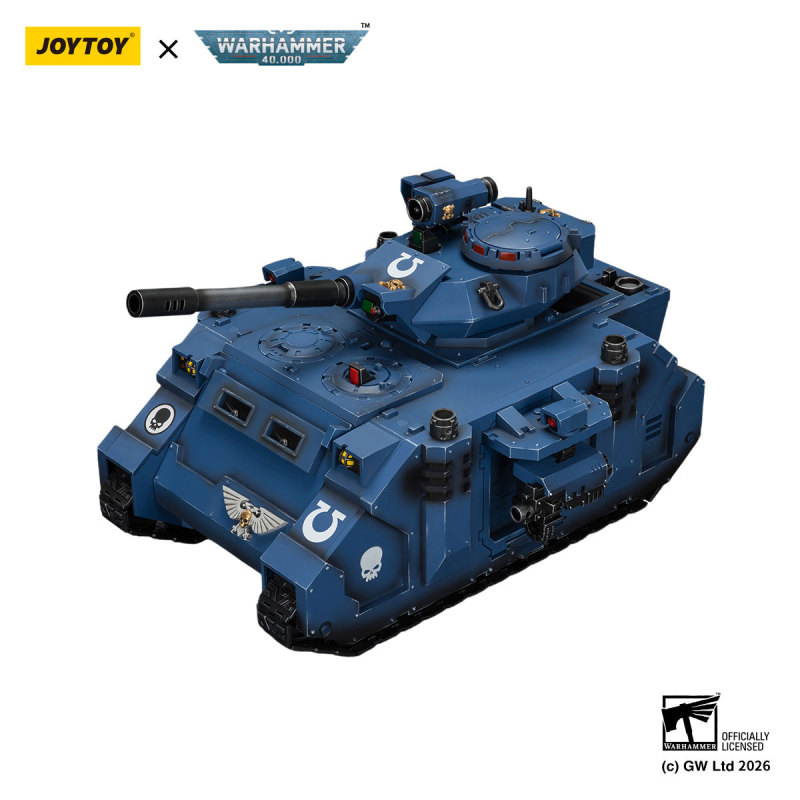 Ultramarines Predator Destructor with turret-mounted autocannon and sponson-mounted heavy bolters