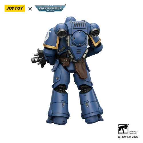 Ultramarines Intercessor with Bolt Rifle, Bolt Pistol and Chainsword
