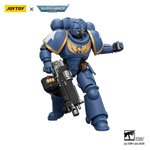 Ultramarines Intercessor with Bolt Rifle, Bolt Pistol and Chainsword